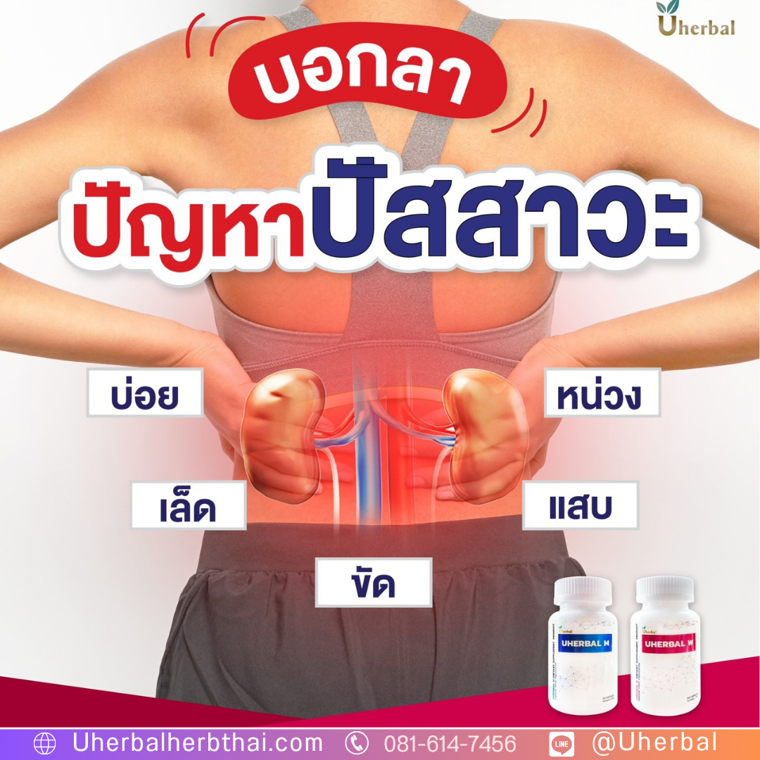 โปร 7.7 Uherbal: จัดเซ็ตสุขภาพด้วยตัวเอง! 2 แถม 1 (คละ W/M) 2,490 บาท 