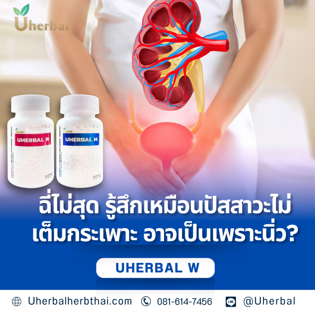 ฉี่ไม่สุด รู้สึกเหมือนปัสสาวะไม่เต็มกระเพาะ อาจเป็นเพราะนิ่ว?