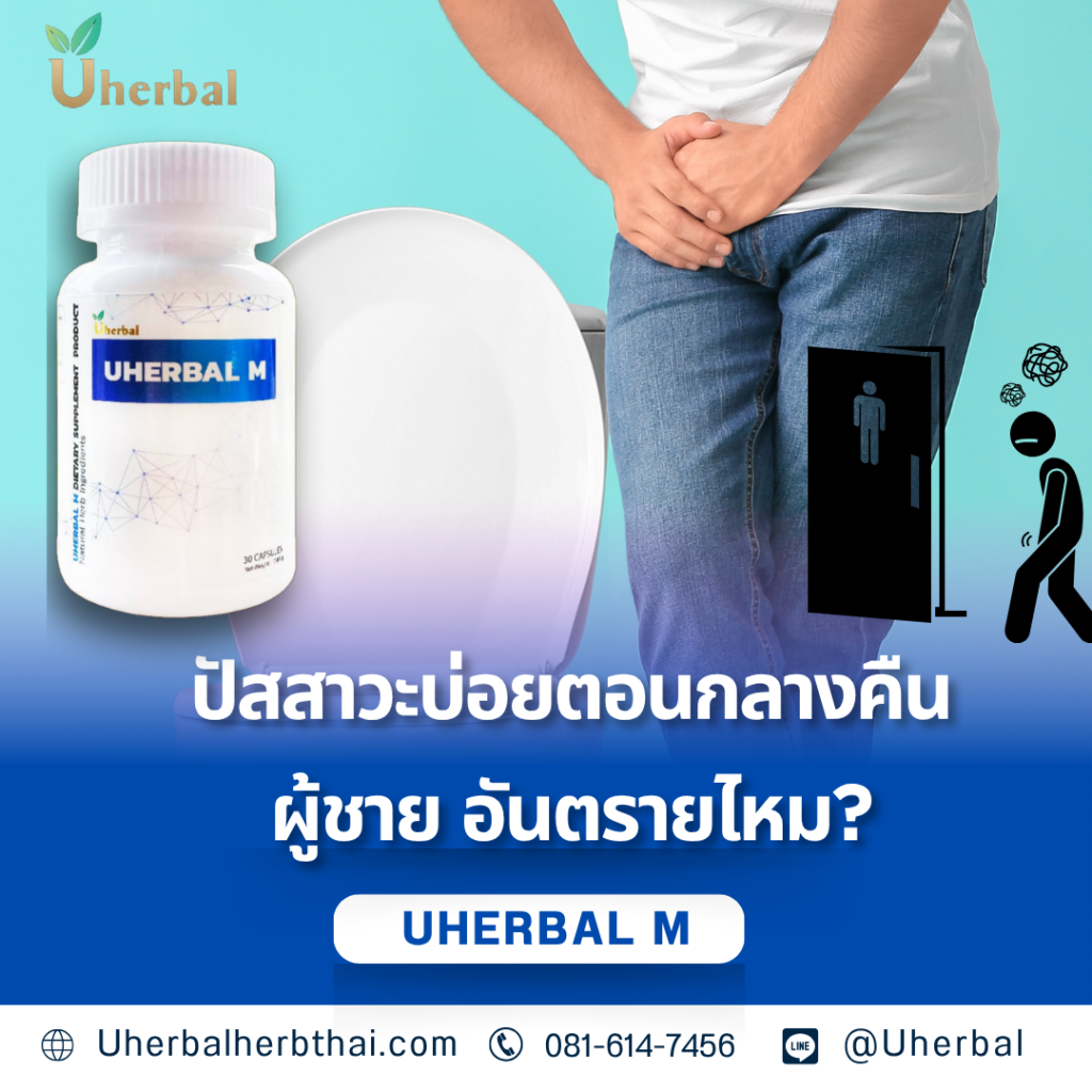 ปัสสาวะบ่อยตอนกลางคืน ผู้ชาย อันตรายไหมครับ?