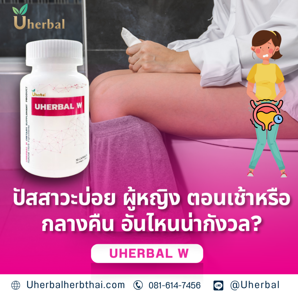 ปัสสาวะบ่อย ผู้หญิง ตอนเช้าหรือกลางคืน อันไหนน่ากังวล?