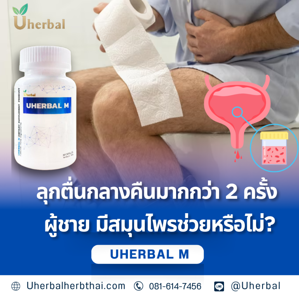 ลุกตื่นกลางคืนมากกว่า 2 ครั้ง ผู้ชาย มีสมุนไพรช่วยหรือไม่?
