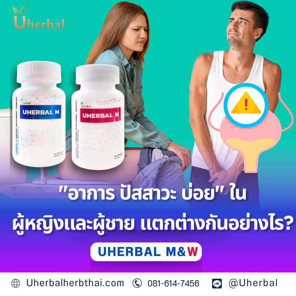 "อาการ ปัสสาวะ บ่อย" ในผู้หญิงและผู้ชาย แตกต่างกันอย่างไร?