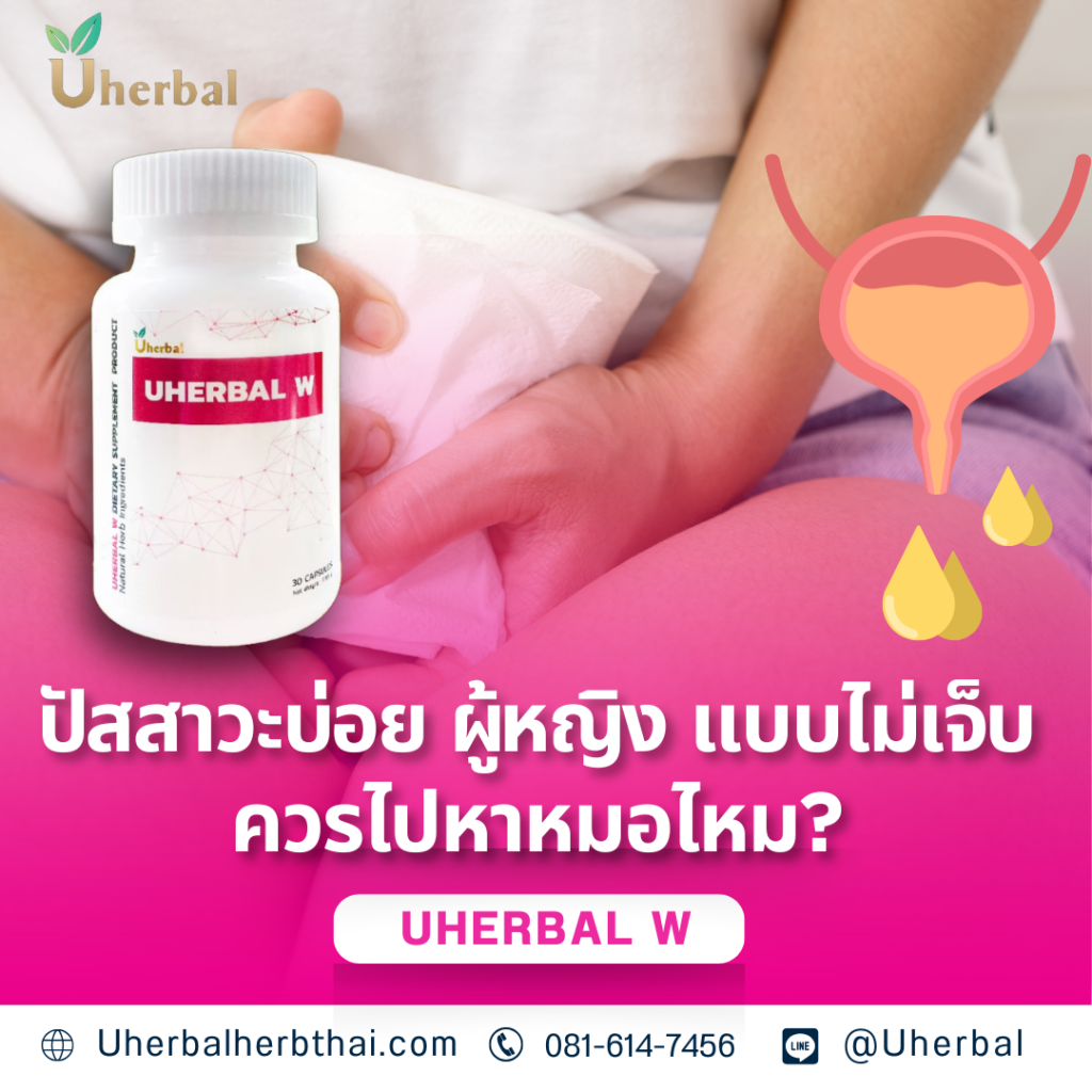 ปัสสาวะบ่อย ผู้หญิง แบบไม่เจ็บ ควรไปหาหมอไหม?