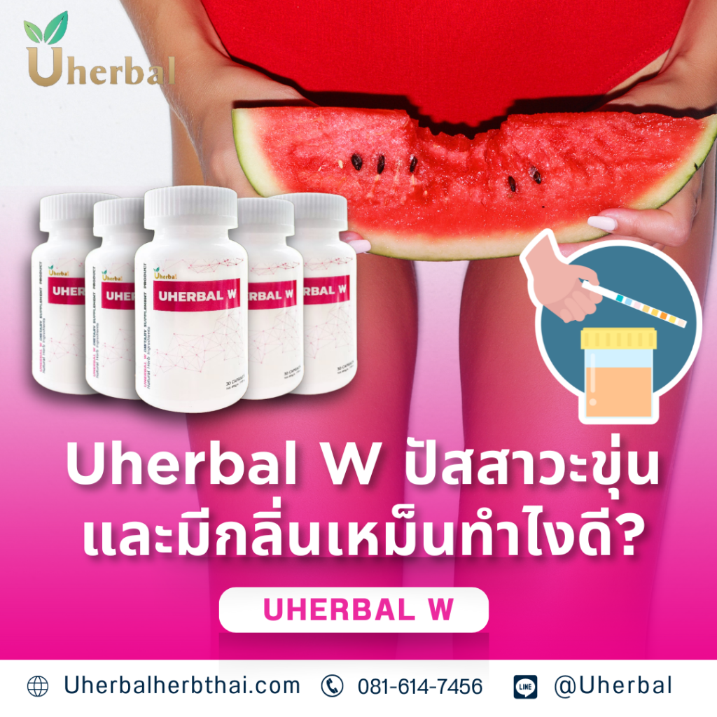 Uherbal W: ปัสสาวะขุ่นและมีกลิ่นเหม็นทำไงดี?