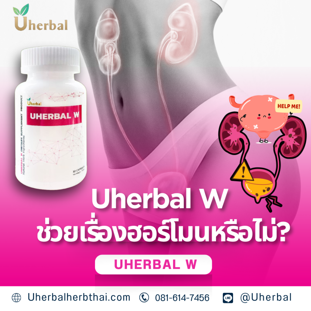 Uherbal W ช่วยเรื่องฮอร์โมนหรือไม่?