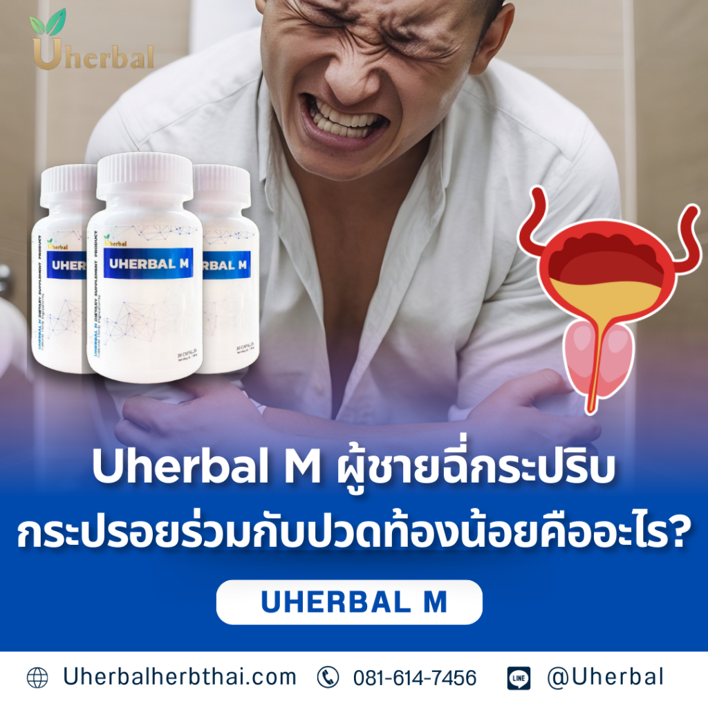 Uherbal M ผู้ชายฉี่กระปริบกระปรอยร่วมกับปวดท้องน้อยคืออะไร?